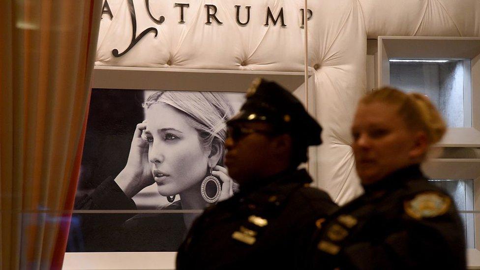 Ivanka store in Trump tower