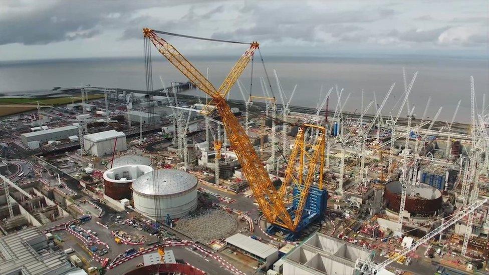 Hinkley Point C Construction site