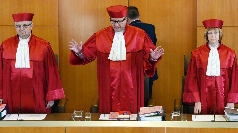 Judges at Constitutional Court, 12 Oct 16