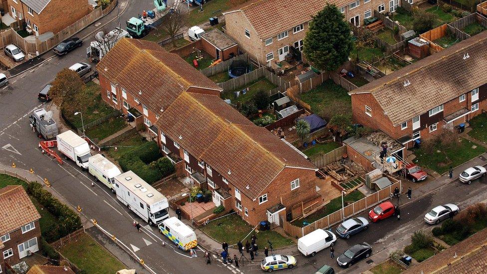 Aerial view of 50 Irvine Drive, Margate