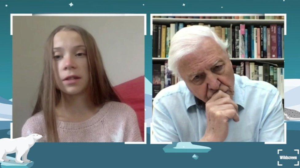 Greta Thunberg, David Attenborough, Wildscreen