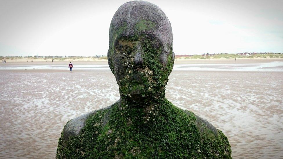 Gormley statue