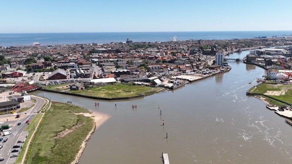 North Quay in Great Yarmouth