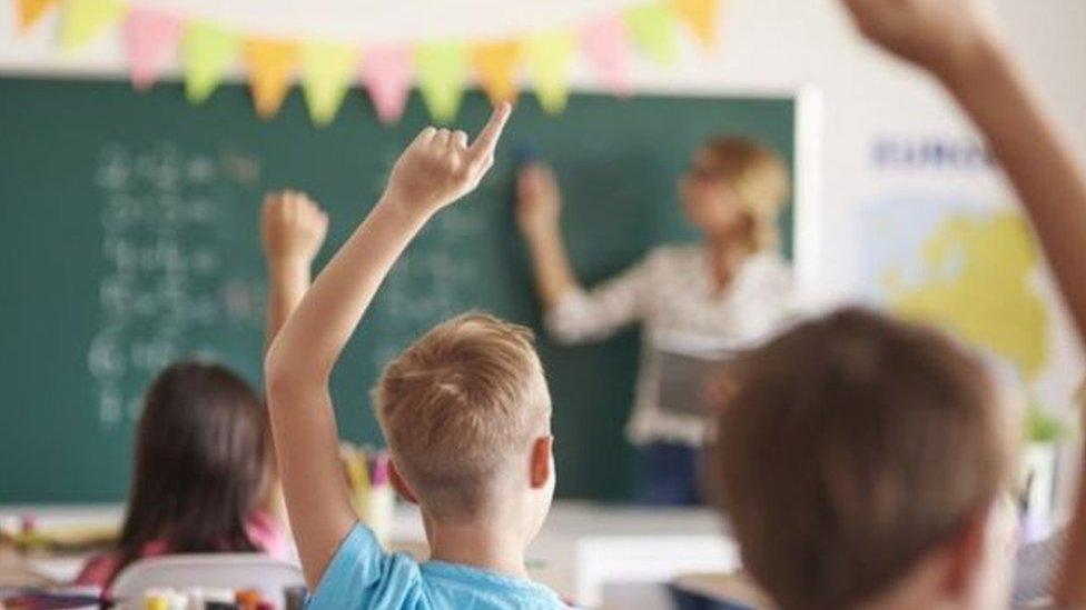 generic children in classroom