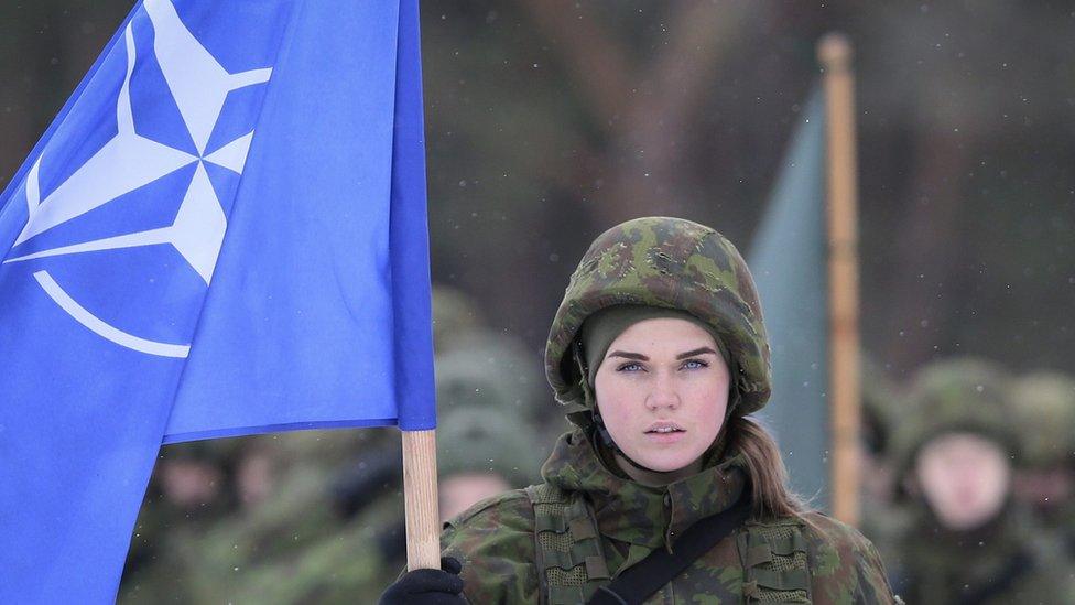 Nato soldier in Lithuania (2 Dec)