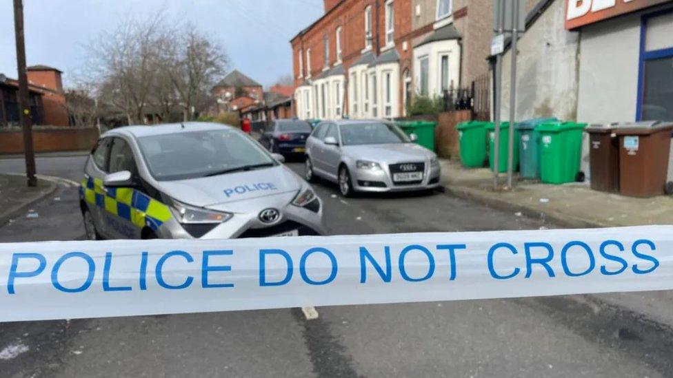 Police on Forster Street