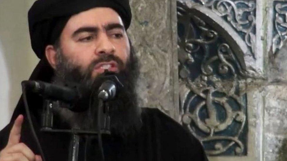 Abu Bakr al-Baghdadi. File photo