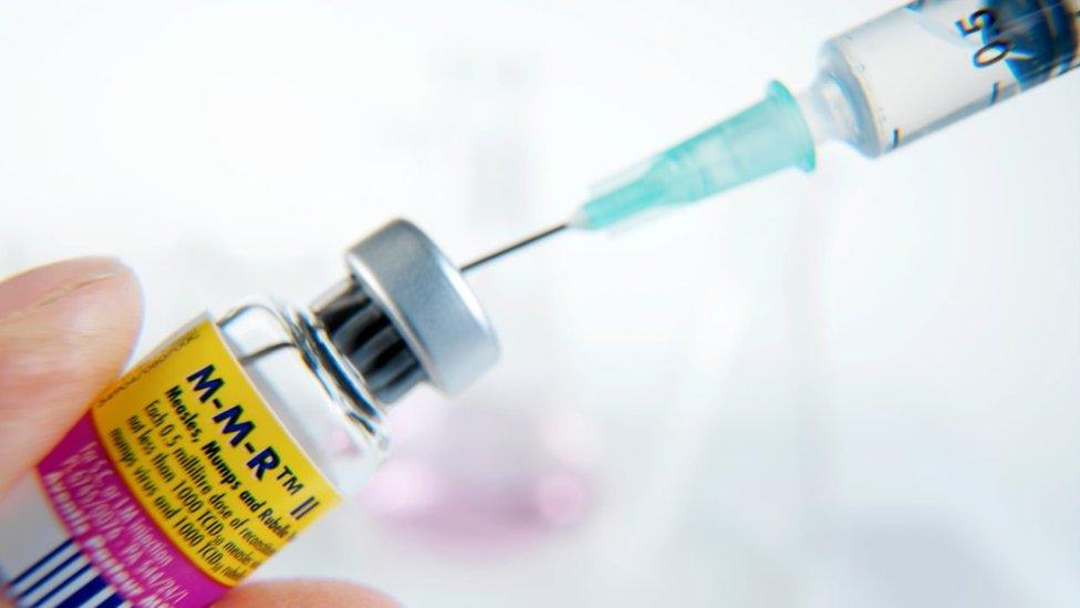 Measles vaccination