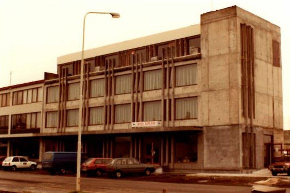 Hotel Keflavik in the 80s