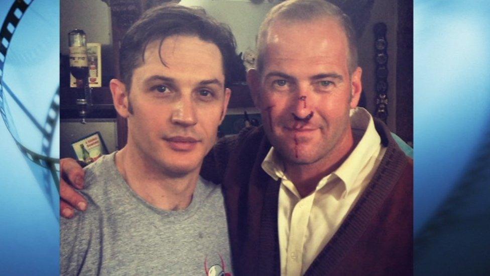 Tom Hardy and Justin Pearson