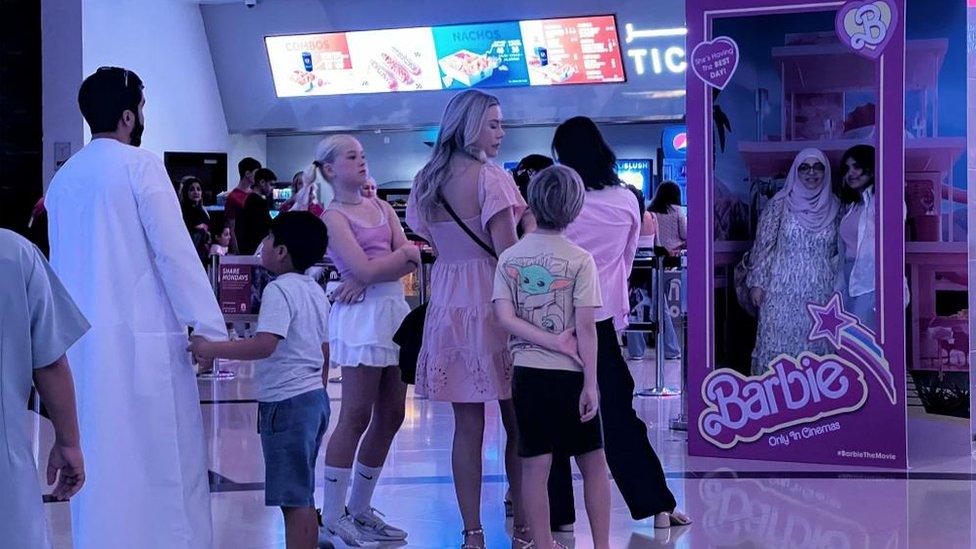 Barbie in Dubai