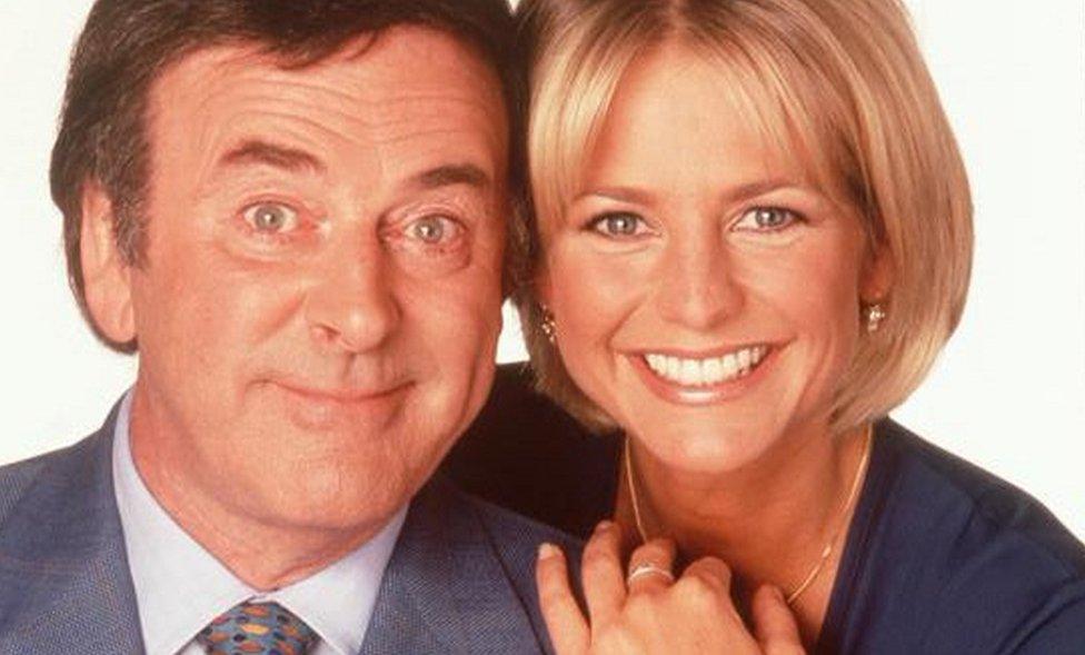 Terry Wogan and Ulrika Jonsson in 1998