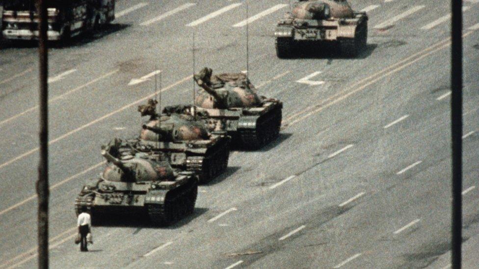 "Tank Man" in Beijing