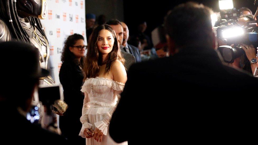 Olivia Munn at The Predator premiere in Toronto