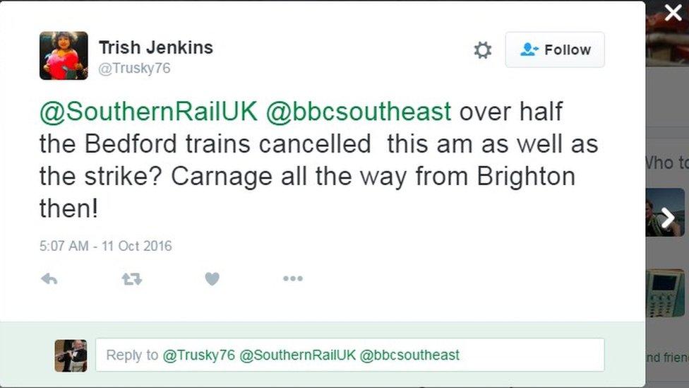 "Carnage" on Southern trains