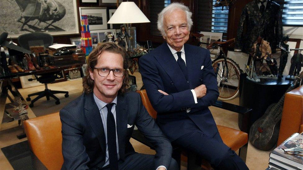 Ralph Lauren and Stefan Larsson