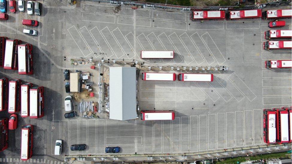 Northumberland Park garage