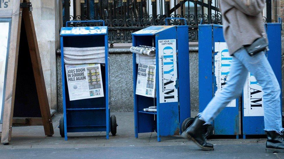 City AM stall