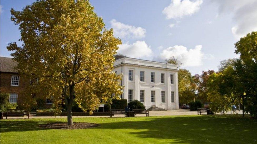 The Open University Headquarters at Walton Hall