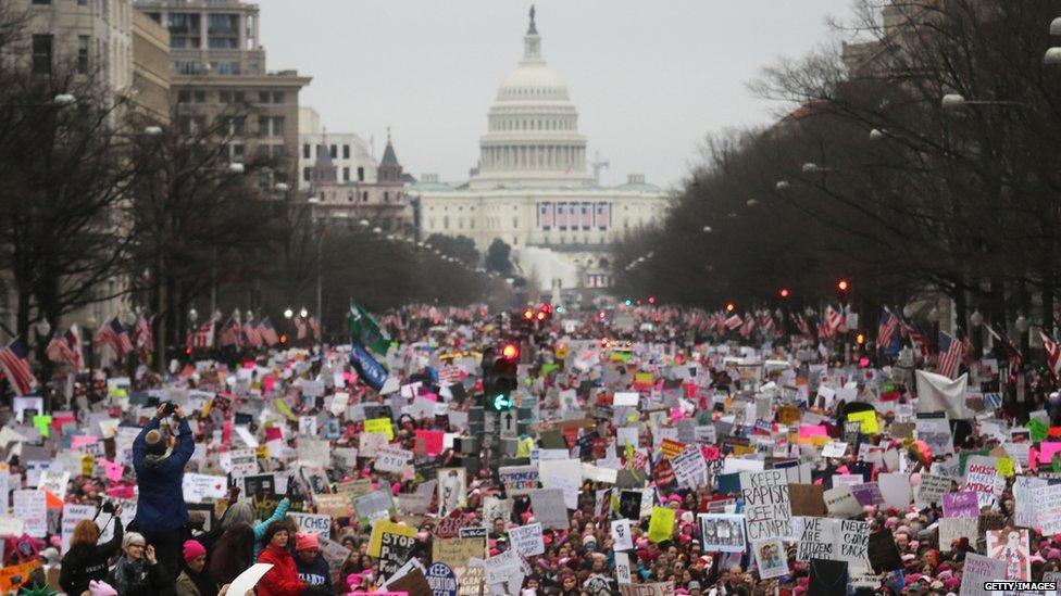 Women's March in Washington