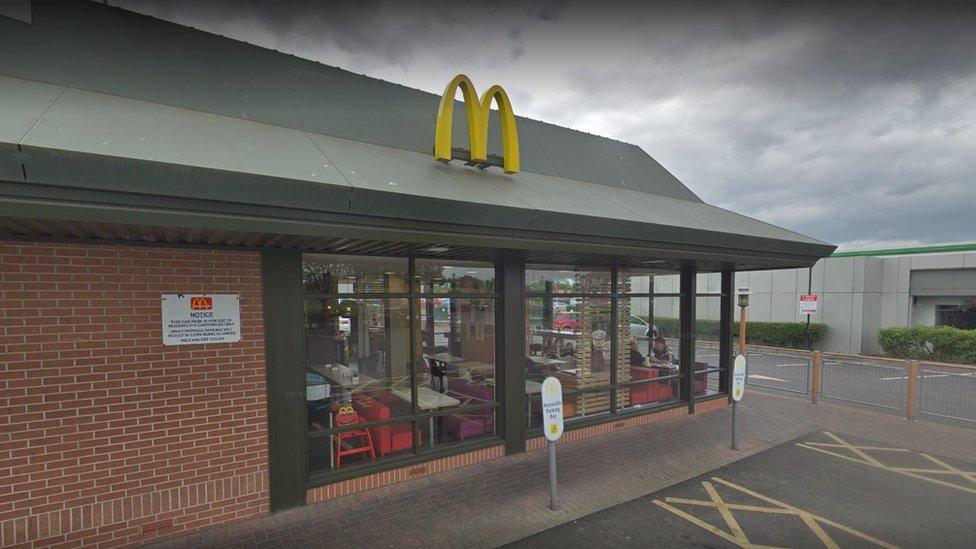 McDonald's on Cambridge Road, Middlesbrough