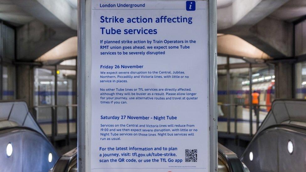 Tube strikes