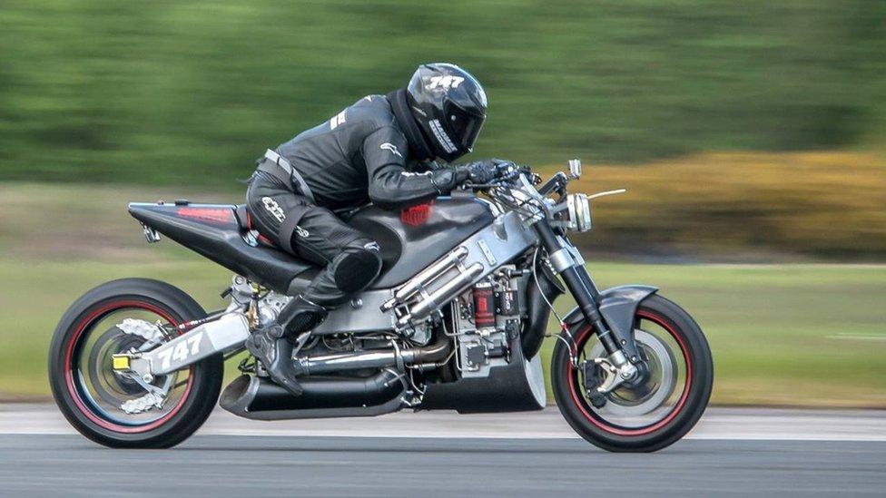 Zef Eisenberg, taken ahead of his accident at Elvington in September 2016