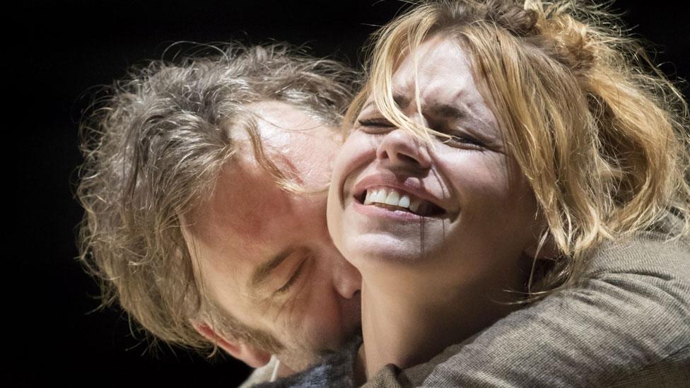 Billie Piper with Brendan Cowell in Yerma