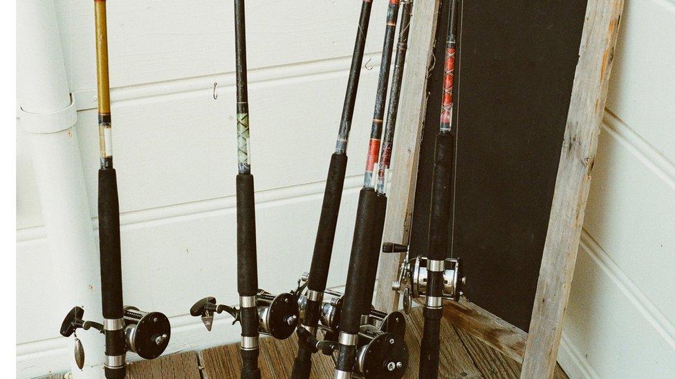 fishing rods