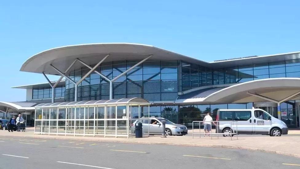 A photo of Guernsey airport