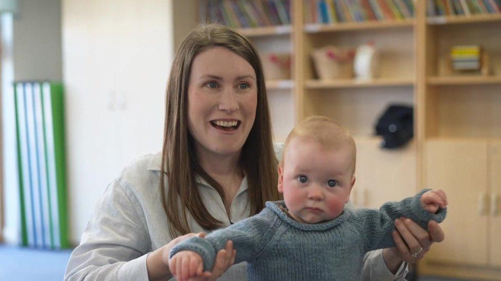 Oliver and his mum Nina