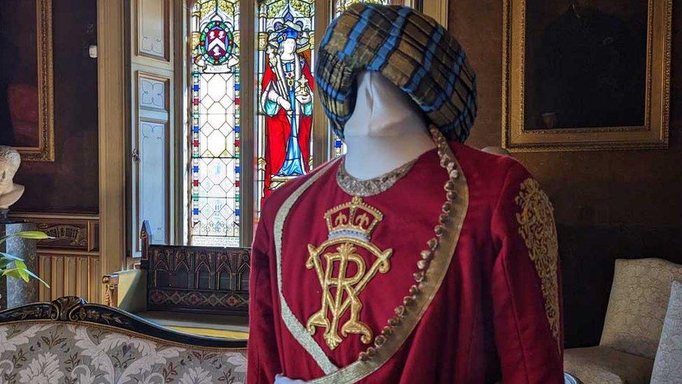 Costumes worn in Victoria and Abdul