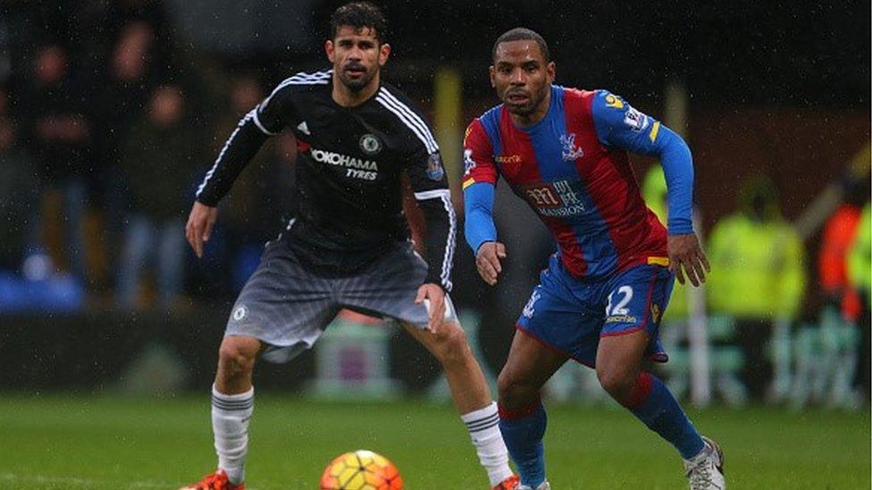 Diego Costa and Jason Puncheon