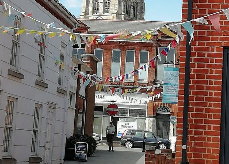 Bunting in Beccles