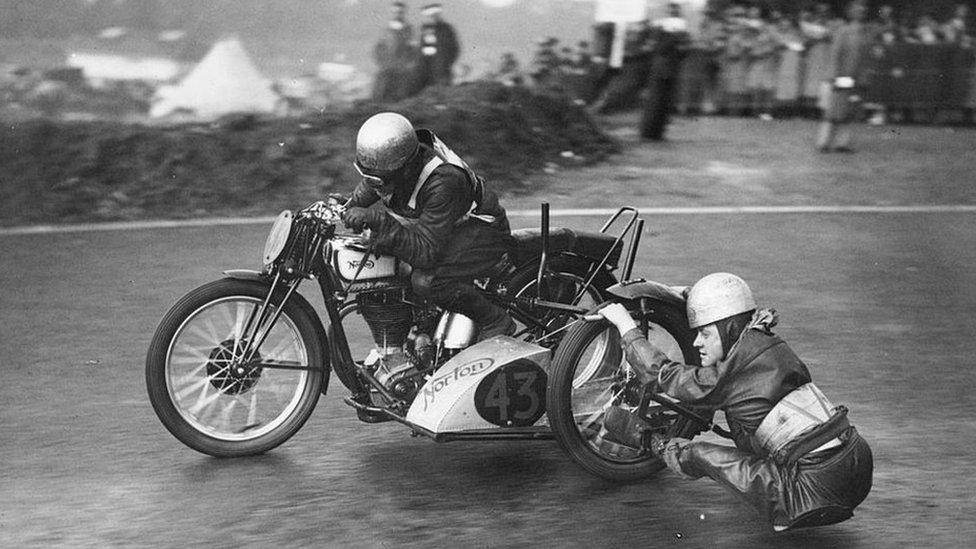 A Norton in 1937