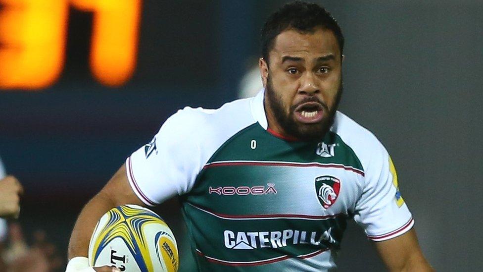 Telusa Veainu in action for Leicester