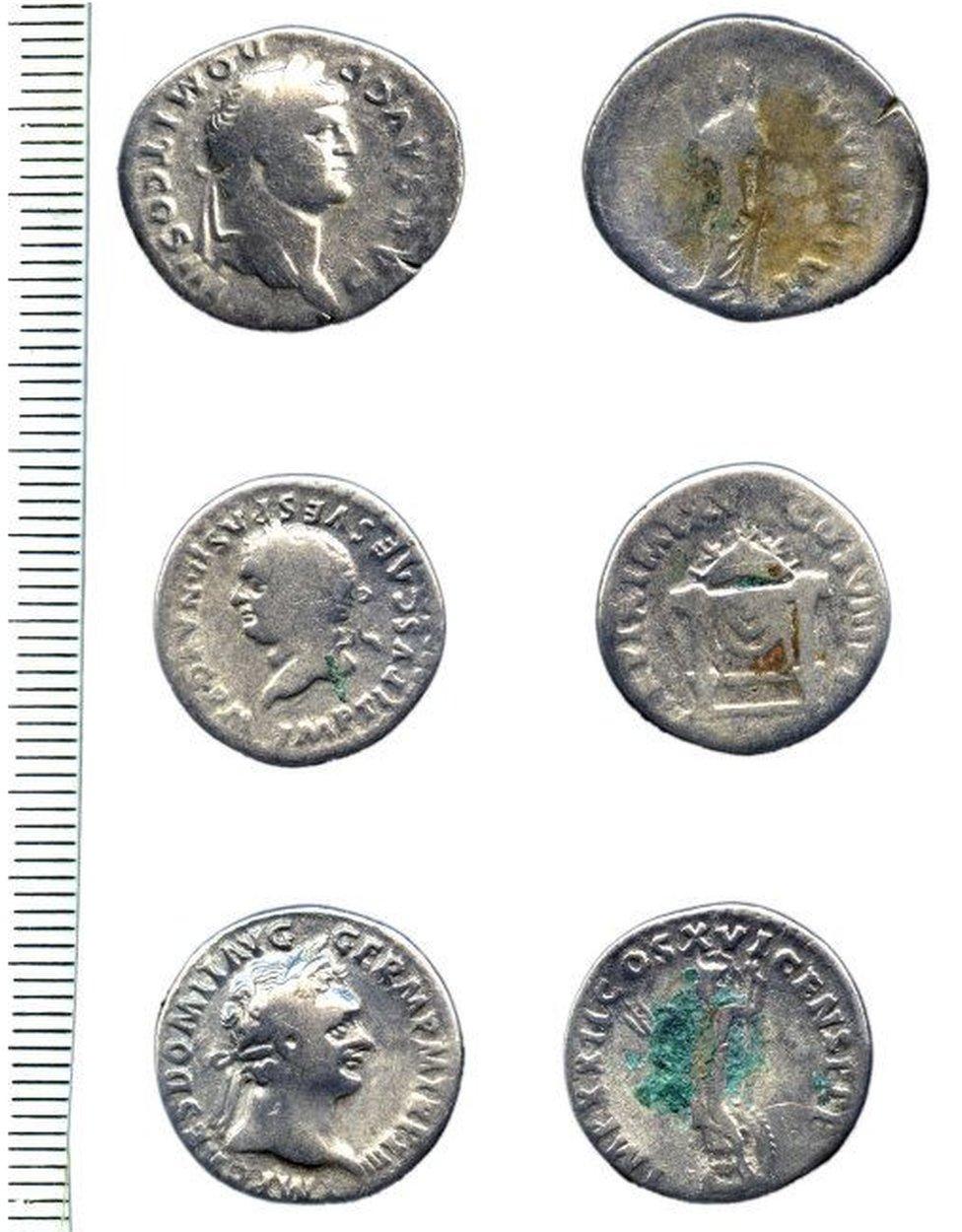 Overton Hoard - 37 silver Roman coins