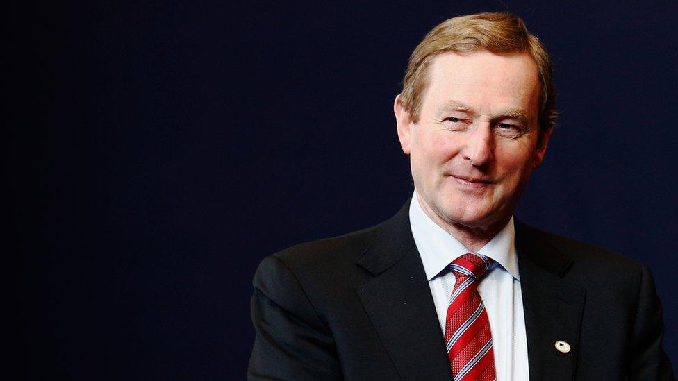 Enda Kenny in Brussels on March 7, 2016