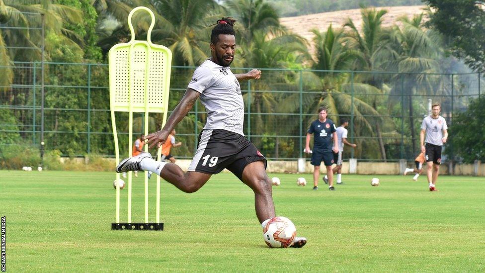 DR Congo and East Bengal's Jacques Maghoma