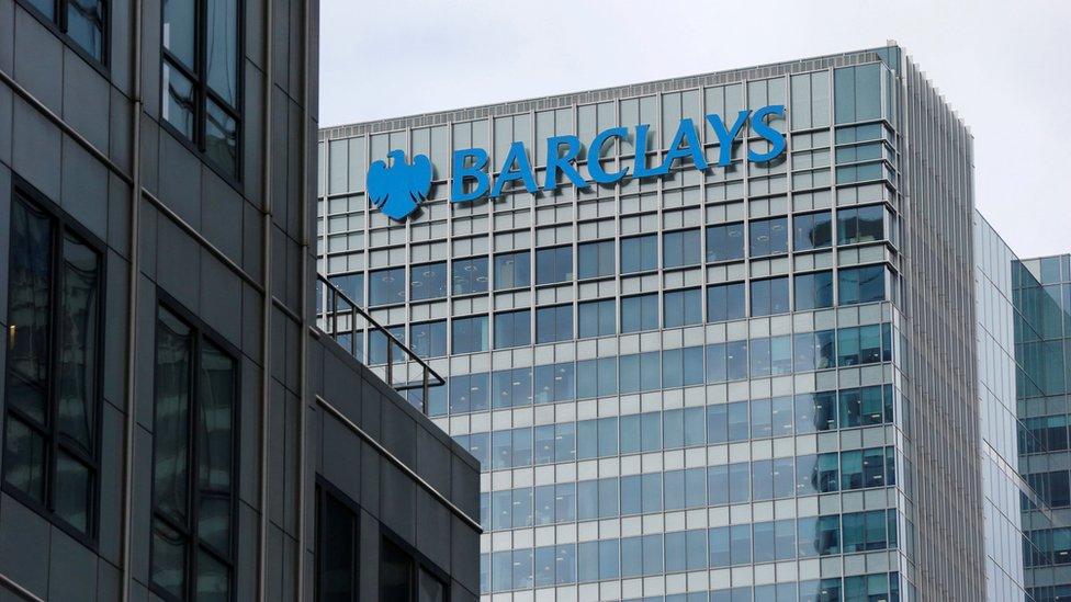 Barclays office in Canary Wharf