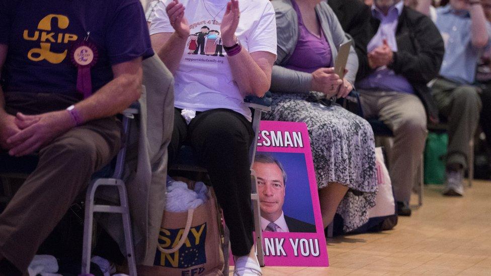 Supporters at 2016 UKIP conference