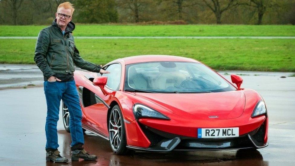 Chris Evans and the McLaren 570S