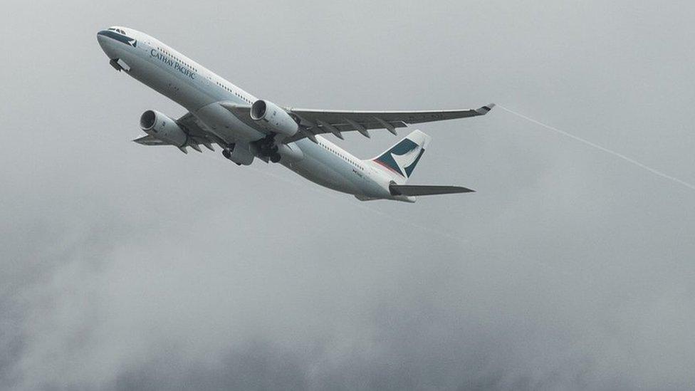 Cathay Pacific aircraft