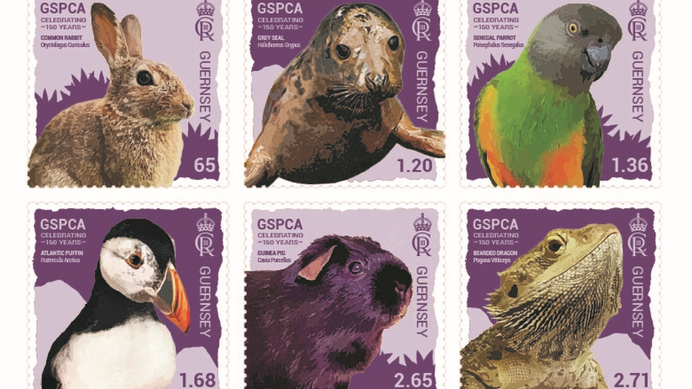 Animal stamps