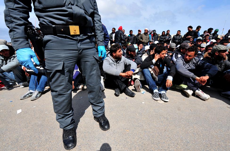 Policeman, Lampedusa