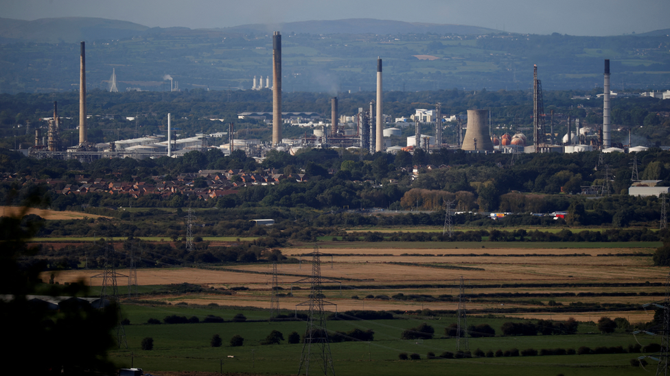 A general view of Ellesmere Port