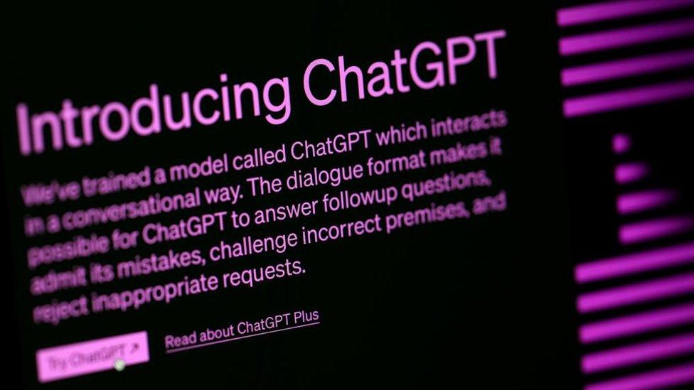 ChatGPT website