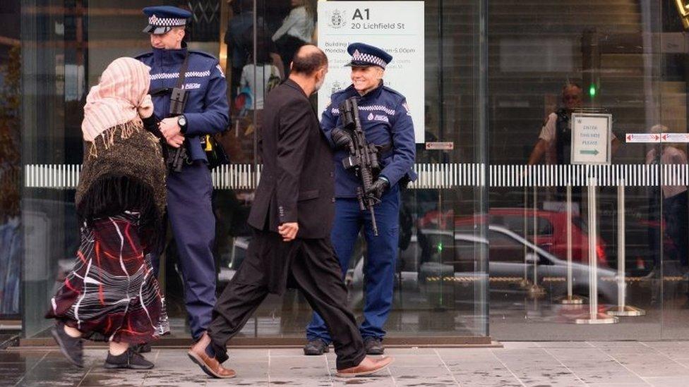 Members of Christchurch's Muslim community attended the court hearing. Photo: 5 April 2019