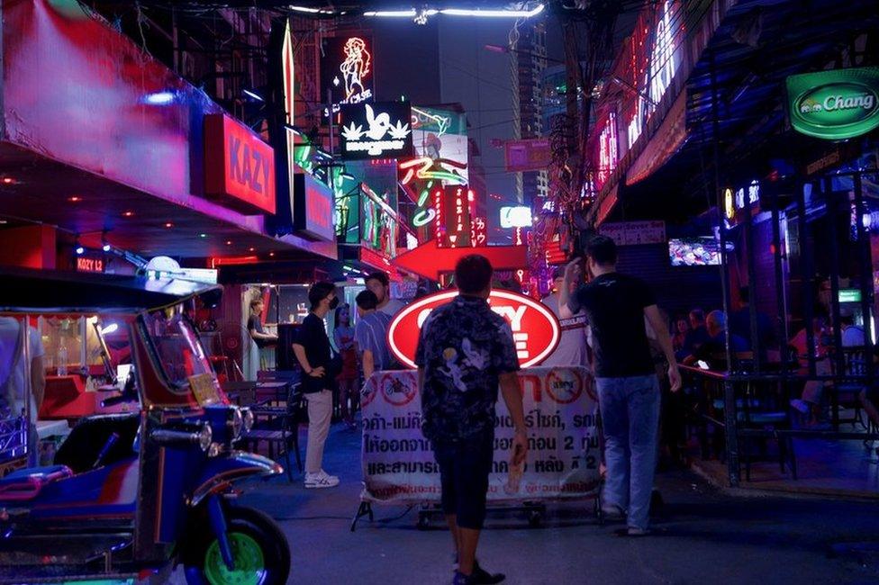 A street in Bangkok