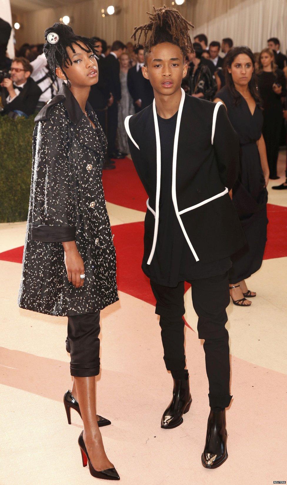 Willow Smith and Jaden Smith